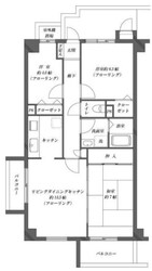 プレジール西新井の物件間取画像